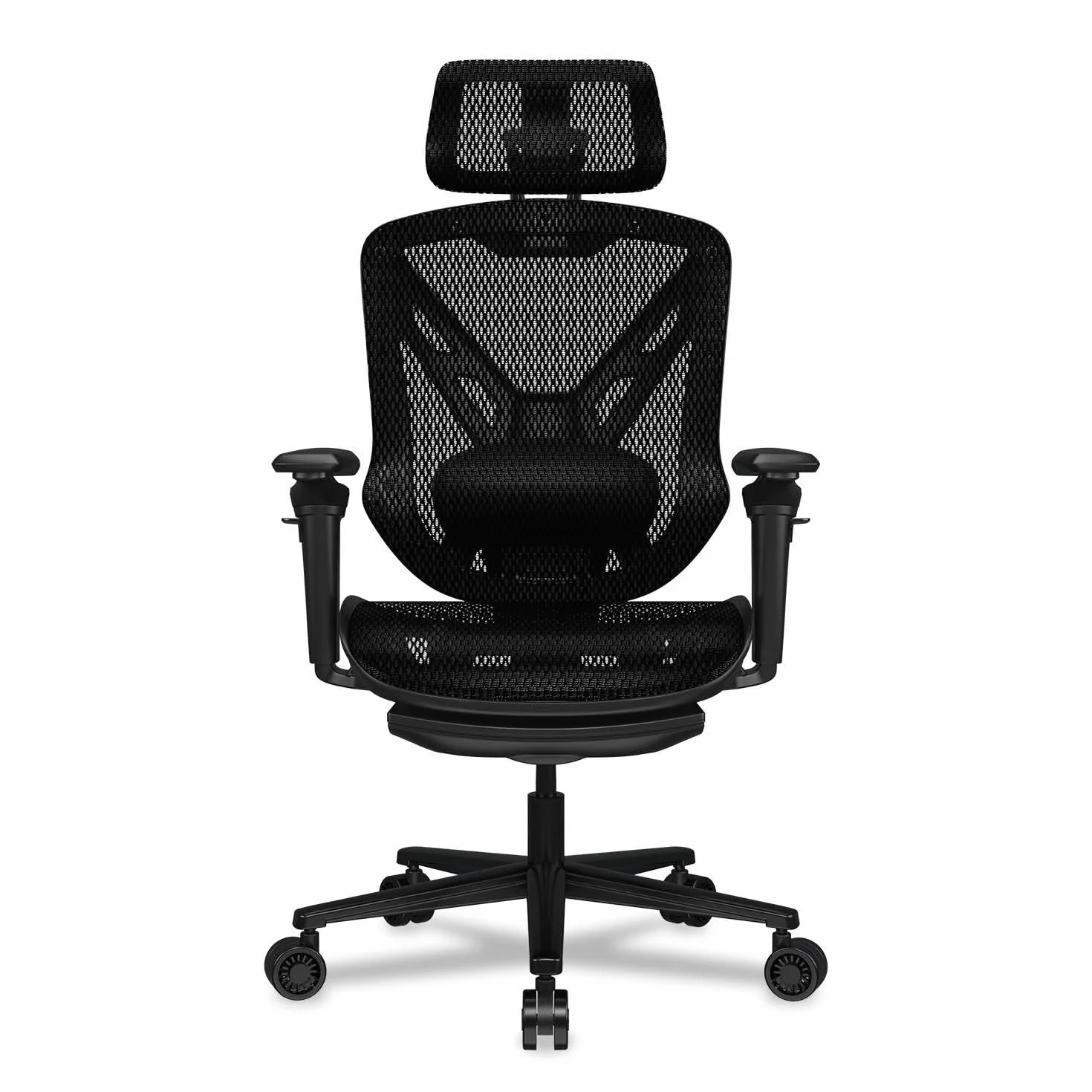 COUGAR Speeder Silla de juego ergonómica: tejido de malla de chenilla de, reposabrazos hiperrotación 3D, reposacabezas ajustable, respaldo ajustable, soporte lumbar, reposapiés