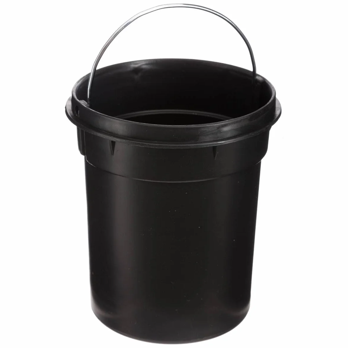 Papelera naturéo de bambú con Tapa 3l Blanca