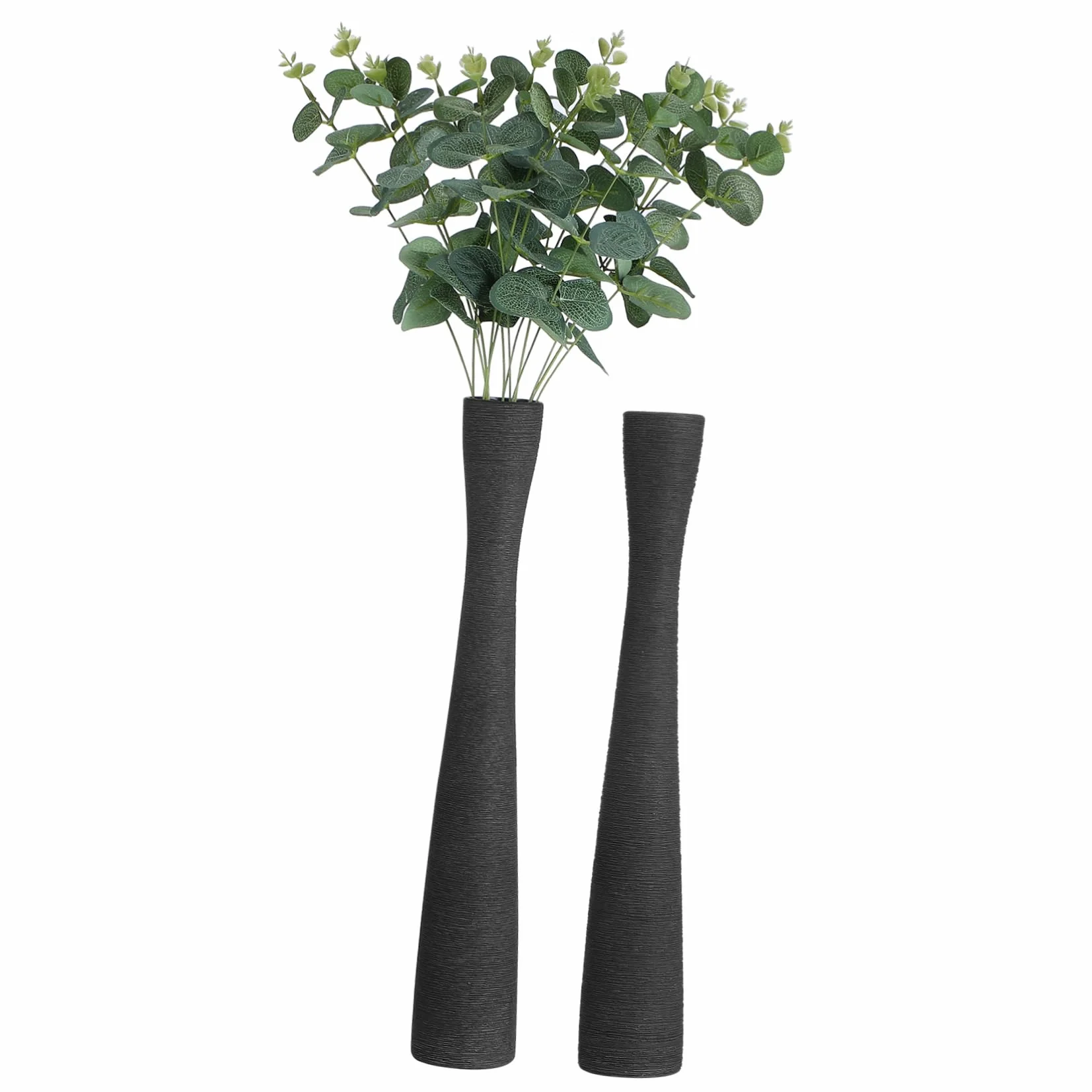 BESPORTBLE 2piezas Jarrones De Cerámica para Decorativos De Suelo Cuello Estrecho para Decoración De Interiores