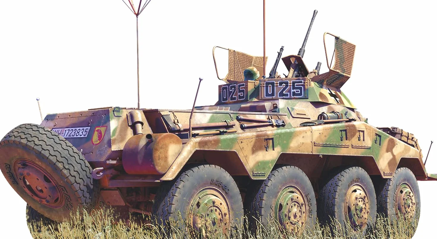 MiniArt 35410 1:35 Sd.Kfz 234/4 - Vehículo blindado (réplica fiel, construcción de maquetas, kit de construcción de plástico, manualidades, aficiones, pegado, maqueta, montaje, sin pintar)