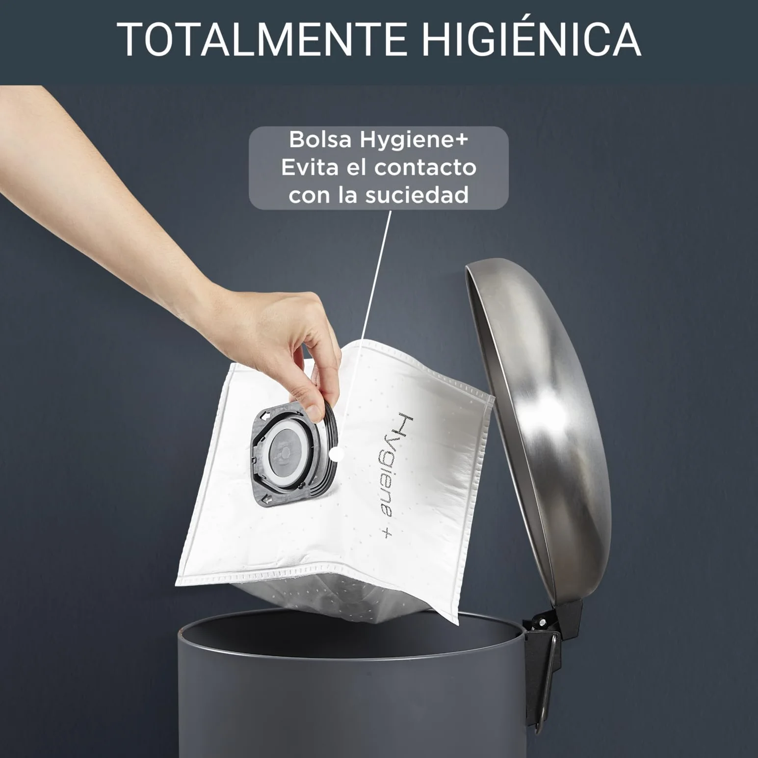 Rowenta Compact Power Parquet - Aspiradora con Bolsa, Motor de bajo Consumo 900 W, filtración Avanzada de 3 Niveles, Bolsa Hygiene+ de 3 L, diseño Compacto, Cepillo para parqué, Rojo (Reacondicionado)