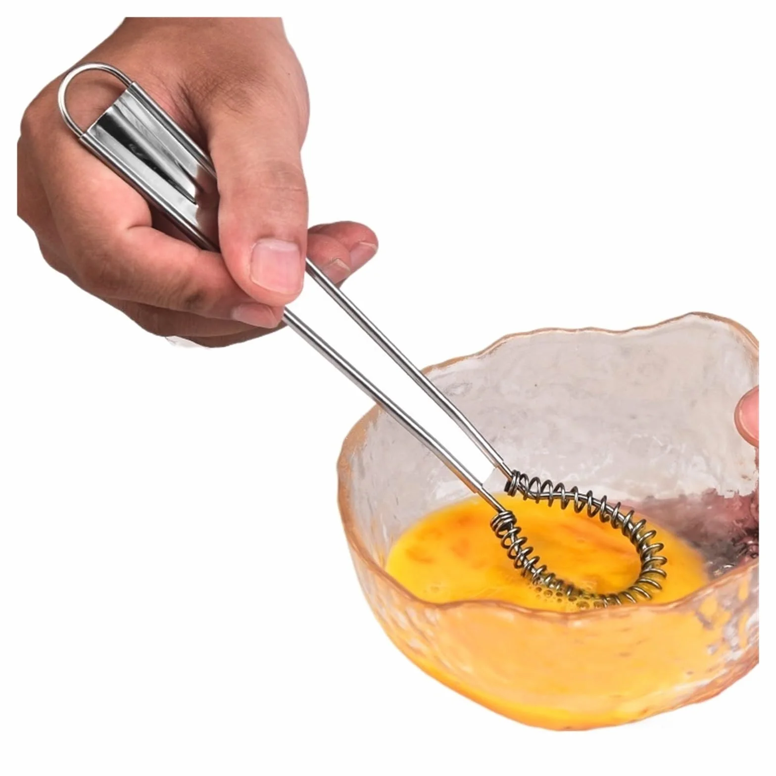 Batidor de huevos Manual acero inoxidable batidor manual for salsas crema