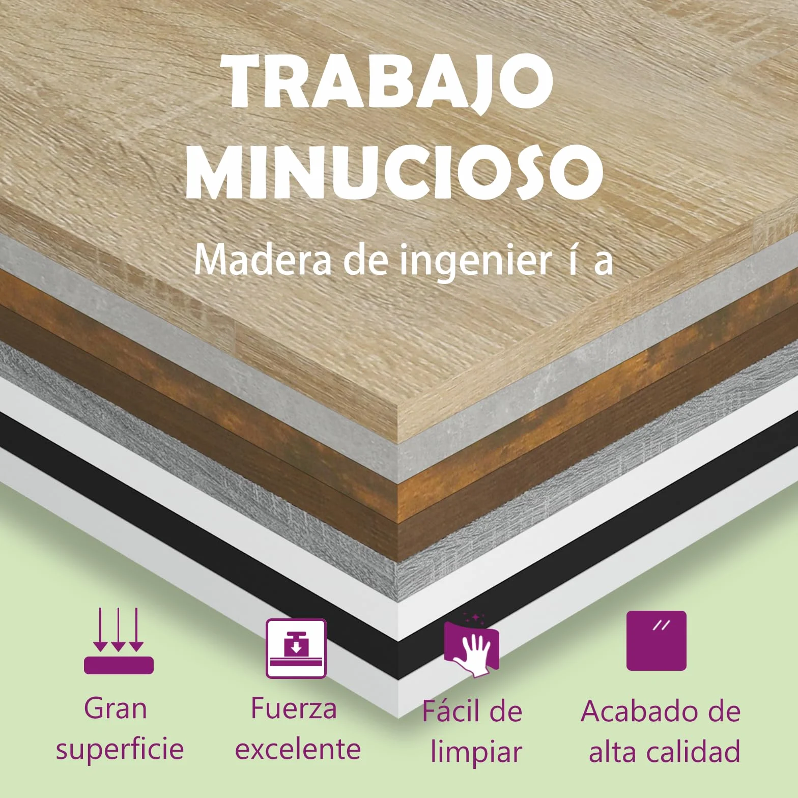 vidaXL Armario Oficina de Contrachapada Mobiliario Archivador Diseño Elegante Estilo Minimalista Clasificación Organizada Archivos Negro 60x32x190cm