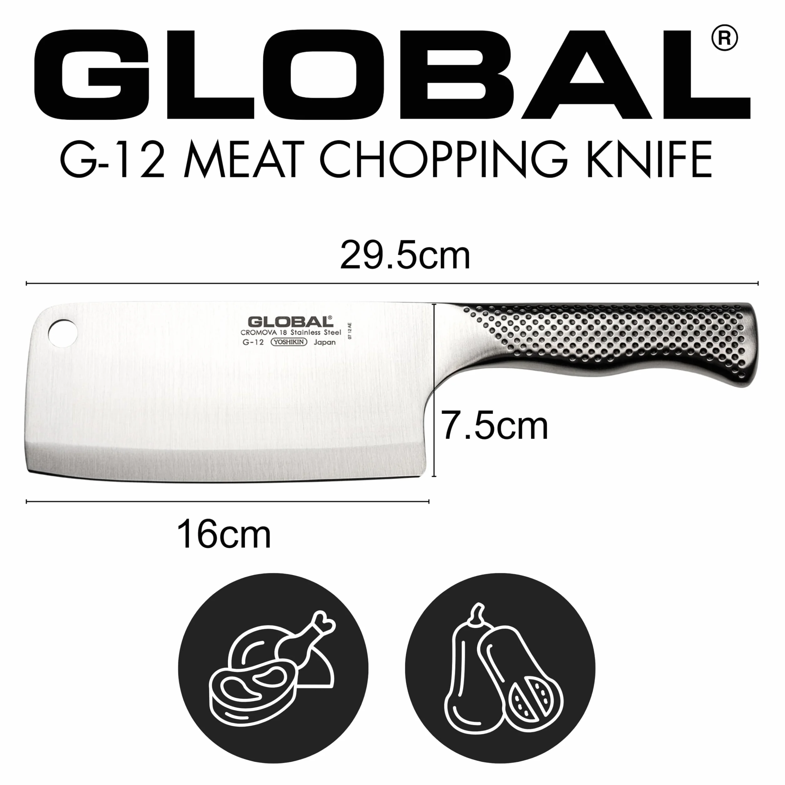 Cuchillo para cortar carne G-12 Global