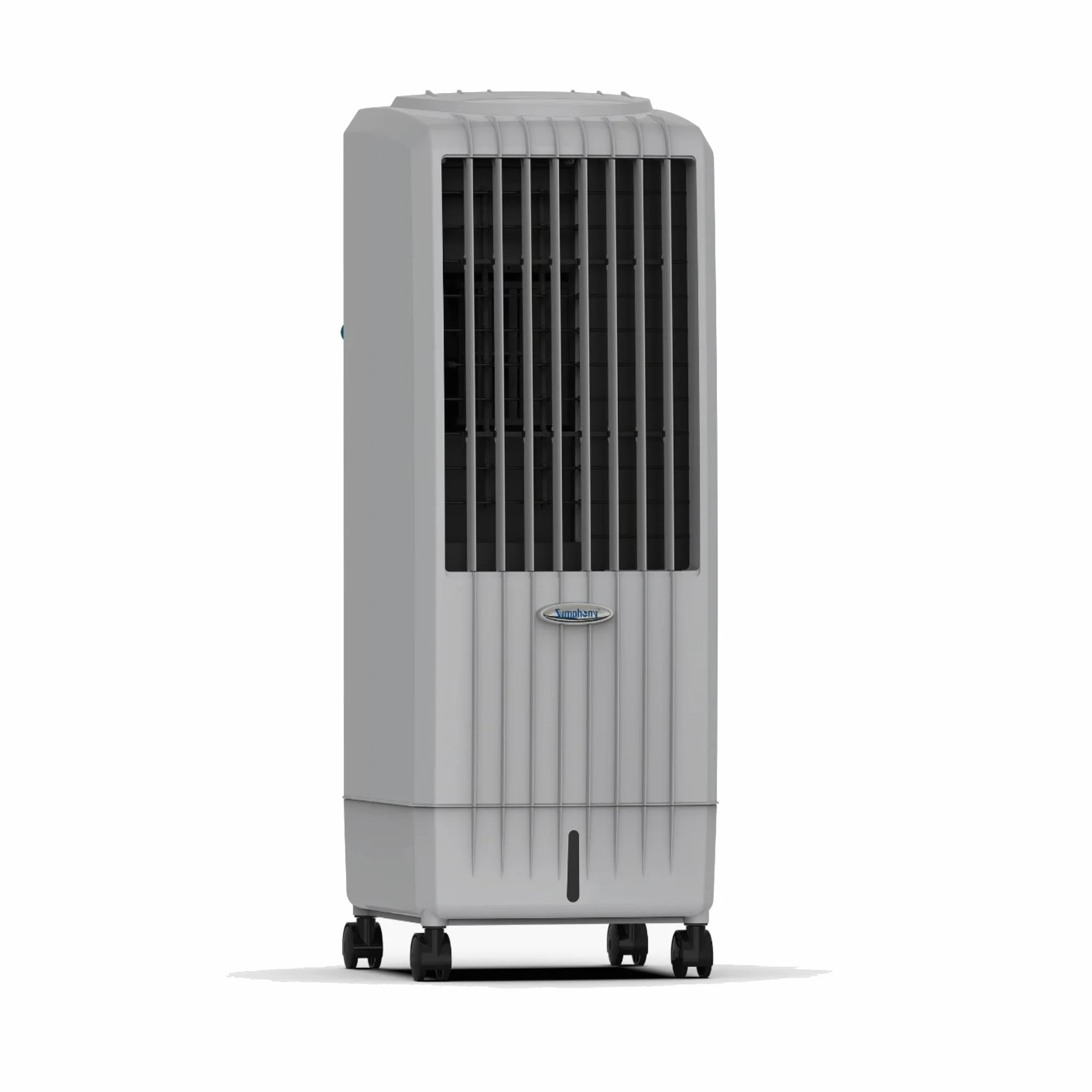 HJM - Symphony DIET8I Enfriador, purificador y humidificador, 95 W, 12.5 litros, 65 Decibeles, Plástico, 3 Velocidades, Blanco, 34x35x78 cm