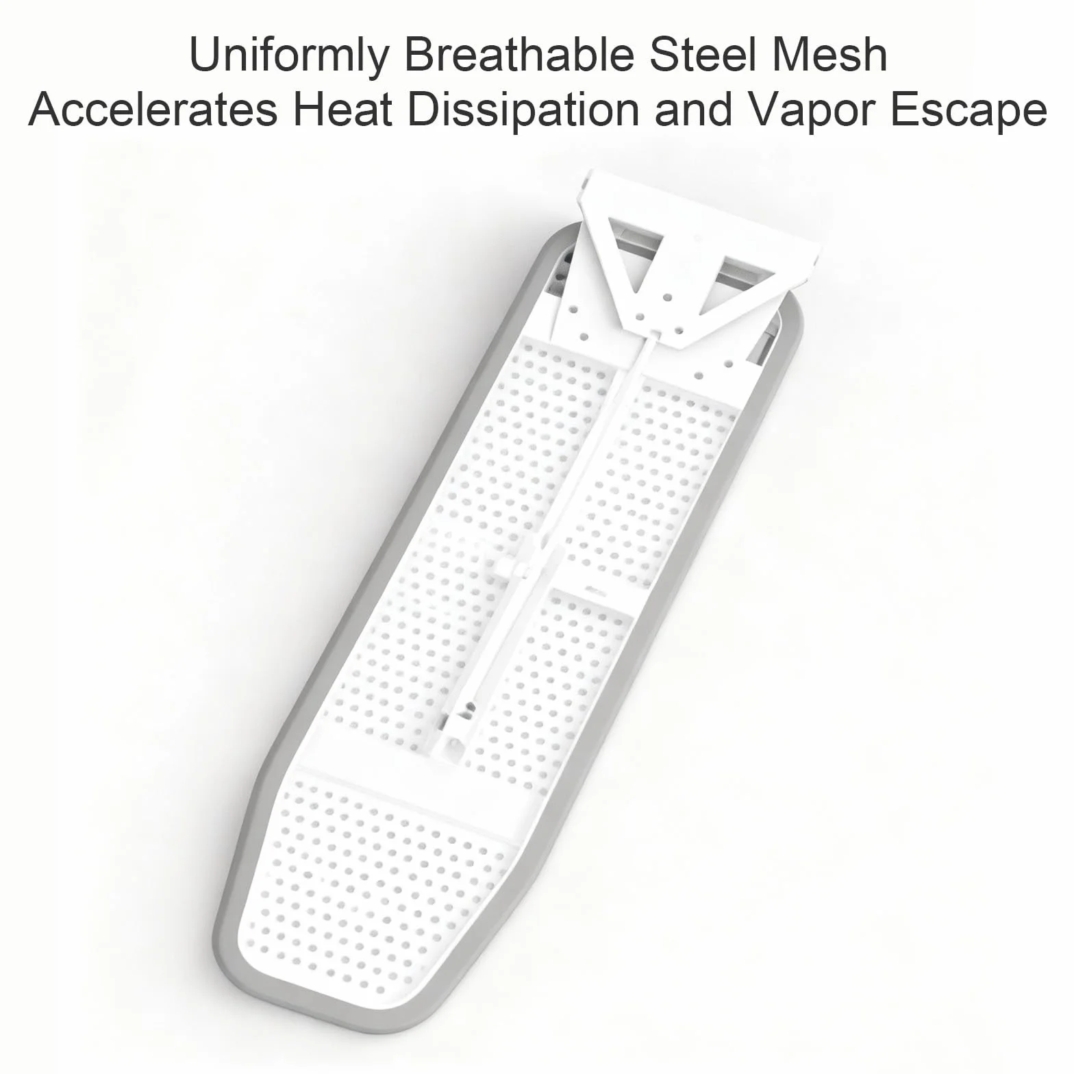 Mesa Planchar Plegable de Pared, Compacta y Compacta Tabla de Planchar para Lavandería, Ironing Board con Soporte Metálico