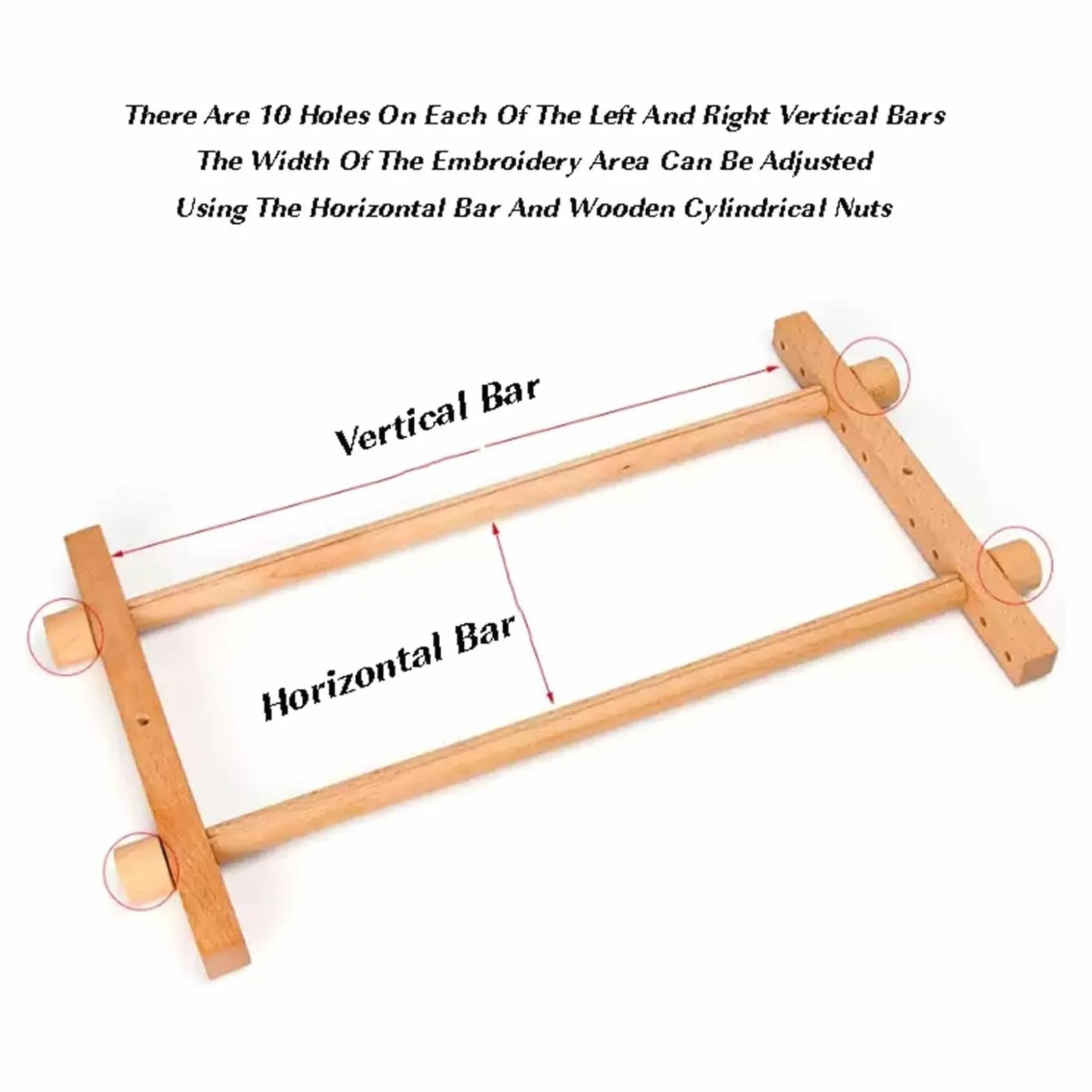 Bastidores Manuales de Acolchado a Mano Accesorio De Costura Flexible Y | Soporte De Madera Para Acolchado A Mano Para Principiantes Expertos Abuelas Doméstico en Interiores y Hog
