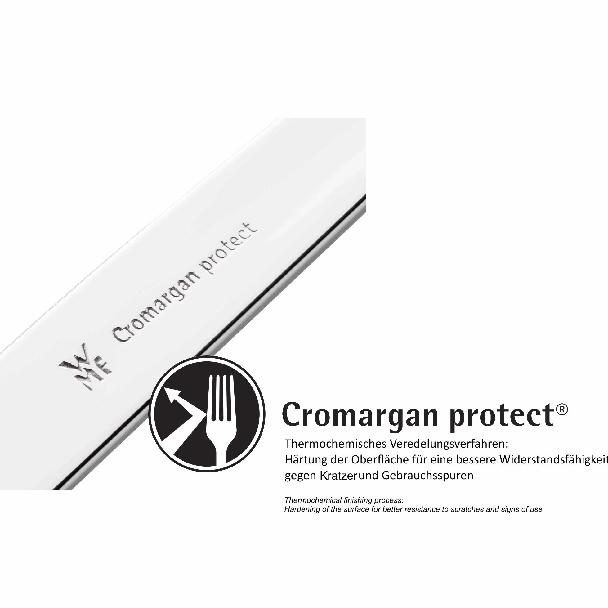 WMF Raciones Cucharón Merit Cromargan Protect de Acero Inoxidable Pulido Extremadamente kratzbeständig