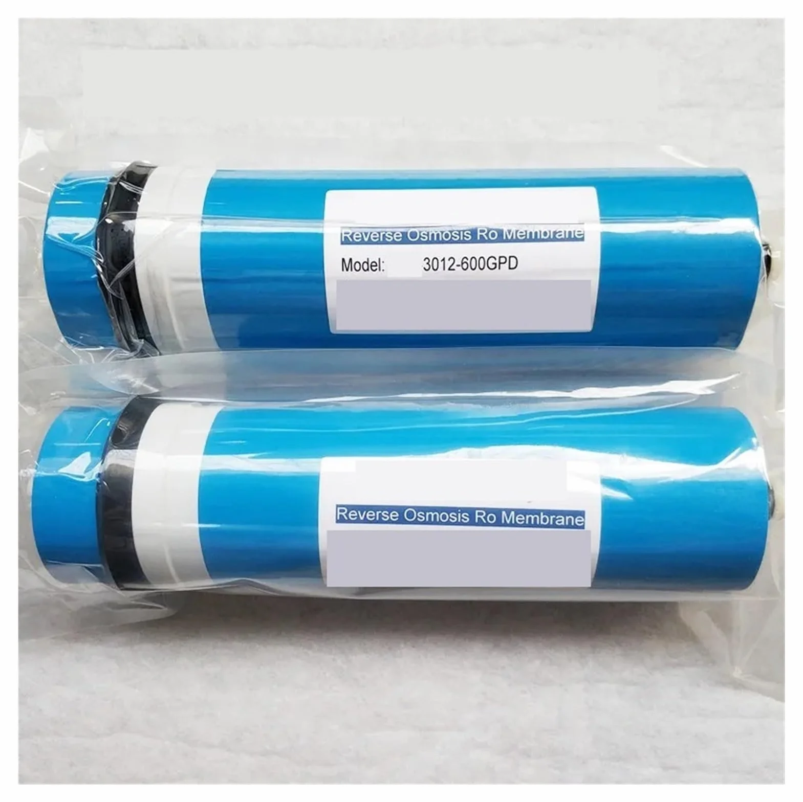 2 uds 600 GPD Filtro de ósmosis inversa 3012-600 GPD Membrana de ultrafiltración Membrana de ósmosis inversa Ro Cartucho de Filtro de Agua Filtrar eficientemente