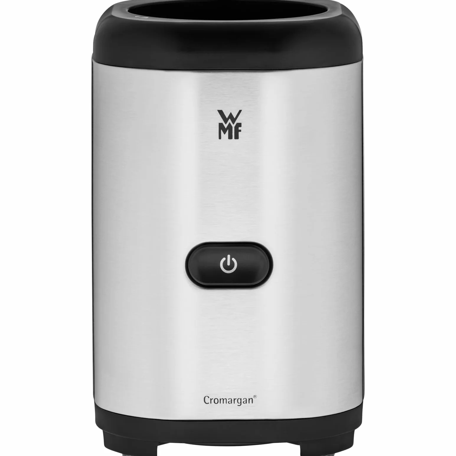 WMF Kult X - Batidora de Vaso Individual Mix & Go Mini, 300 W de 0.6 L de Capacidad y 4 Cuchillas Acero Inoxidable Cromargan, Exterior Acero Inoxidable de Cromargan, depósito de TRITAN libre de BPA