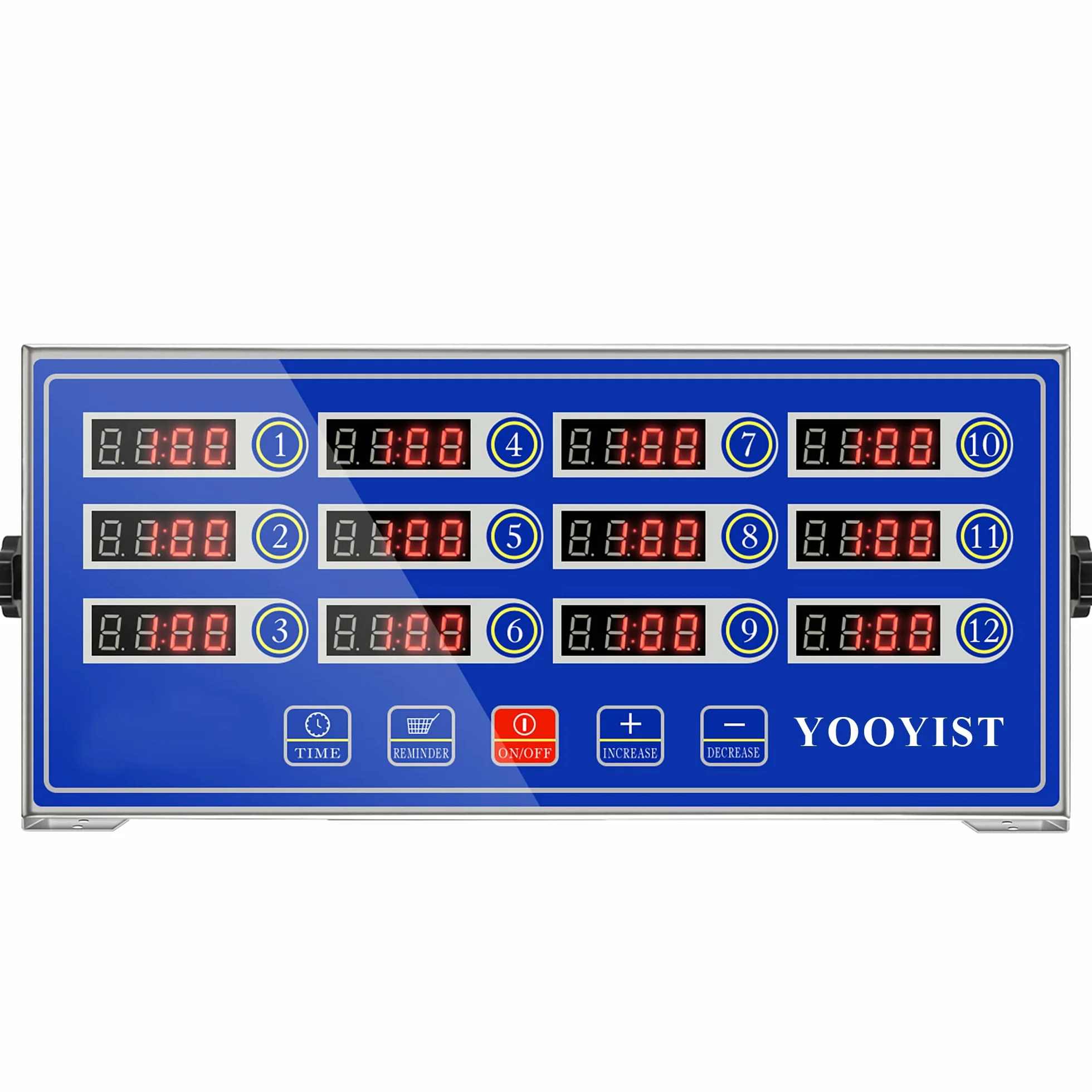 Temporizador Digital de Cocina de 8 Canales Comercial YOOYIST para Cocinar
