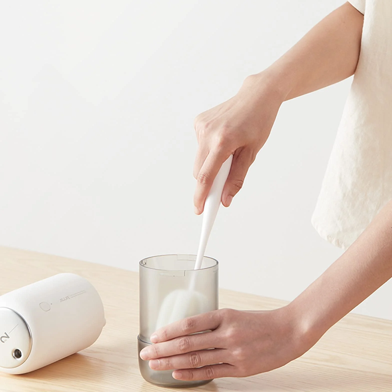 purificador de aire y humidificador Humidificador de niebla fresco, humidificadores de aire ultrasónico for bebés de dormitorio Inicio, apagado automático, Super tranquilo filtro humidificador