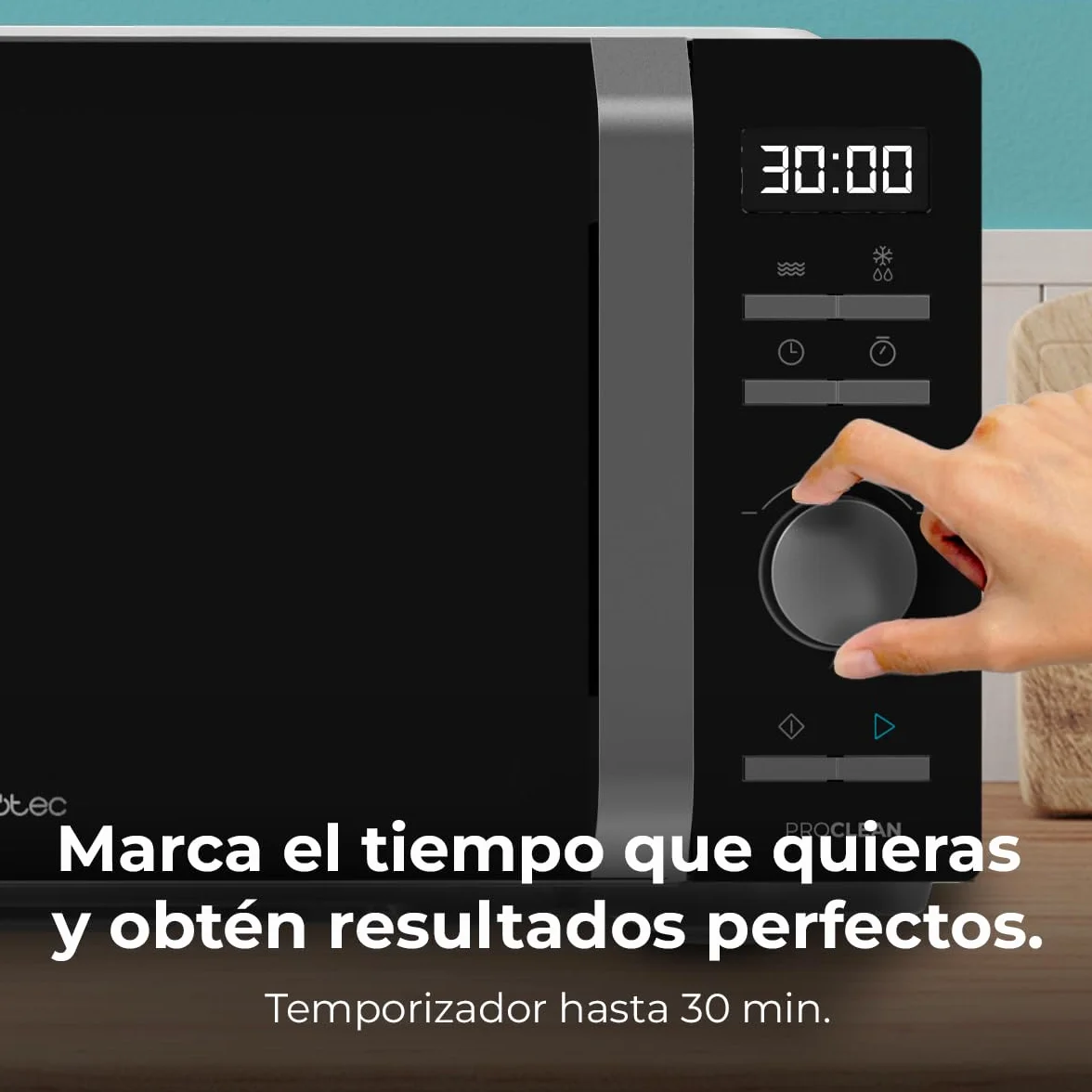 Cecotec Microondas Digital 20L 700W Inverter Proclean 5010