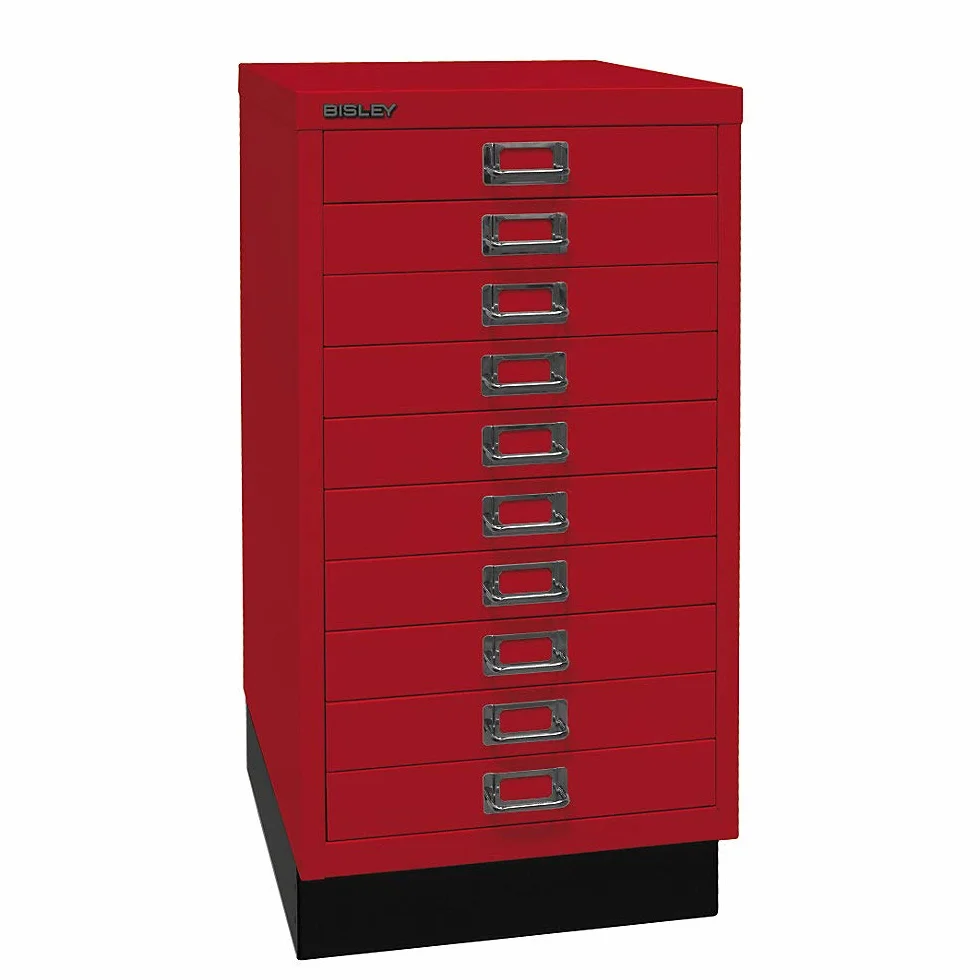 Bisley 29er Serie con Socket szufladowy 10 szuflad metalowy 43.2x34.9x67 cm