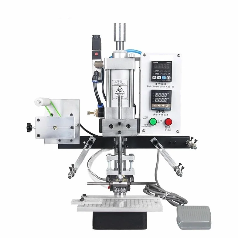 Máquina de Estampado, Máquina de estampado en caliente de números de flujo, tarjeta automática, código de tarjeta, número de boleto, estampado en caliente, número de boleto de admisión, plástico