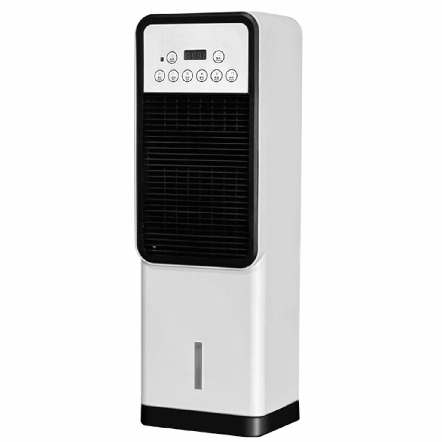 Aire Acondicionado Portátil Enfriador de Aire de 3L con Temporizador de 12H 3 Modos 35dB Control Remoto Climatizador Evaporativo Sin Tubo Exterior Ventilador de Enfriamiento para Habitación