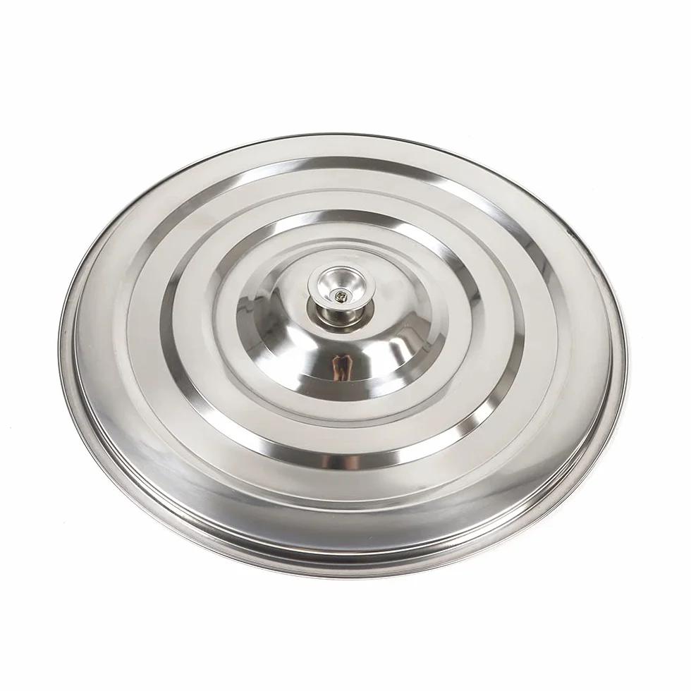 Olla de 50 litros, de alto rendimiento, acero inoxidable, con tapa de acero inoxidable, para todo tipo de cocinas y grandes cocinas