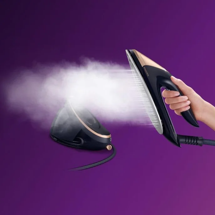 Philips PerfectCare 9000 Series Steam Iron PSG9050/20, 3100 W, 9 bar, SteamGlide Elite Soleplate, Auto Shut-Off, Safety Lock