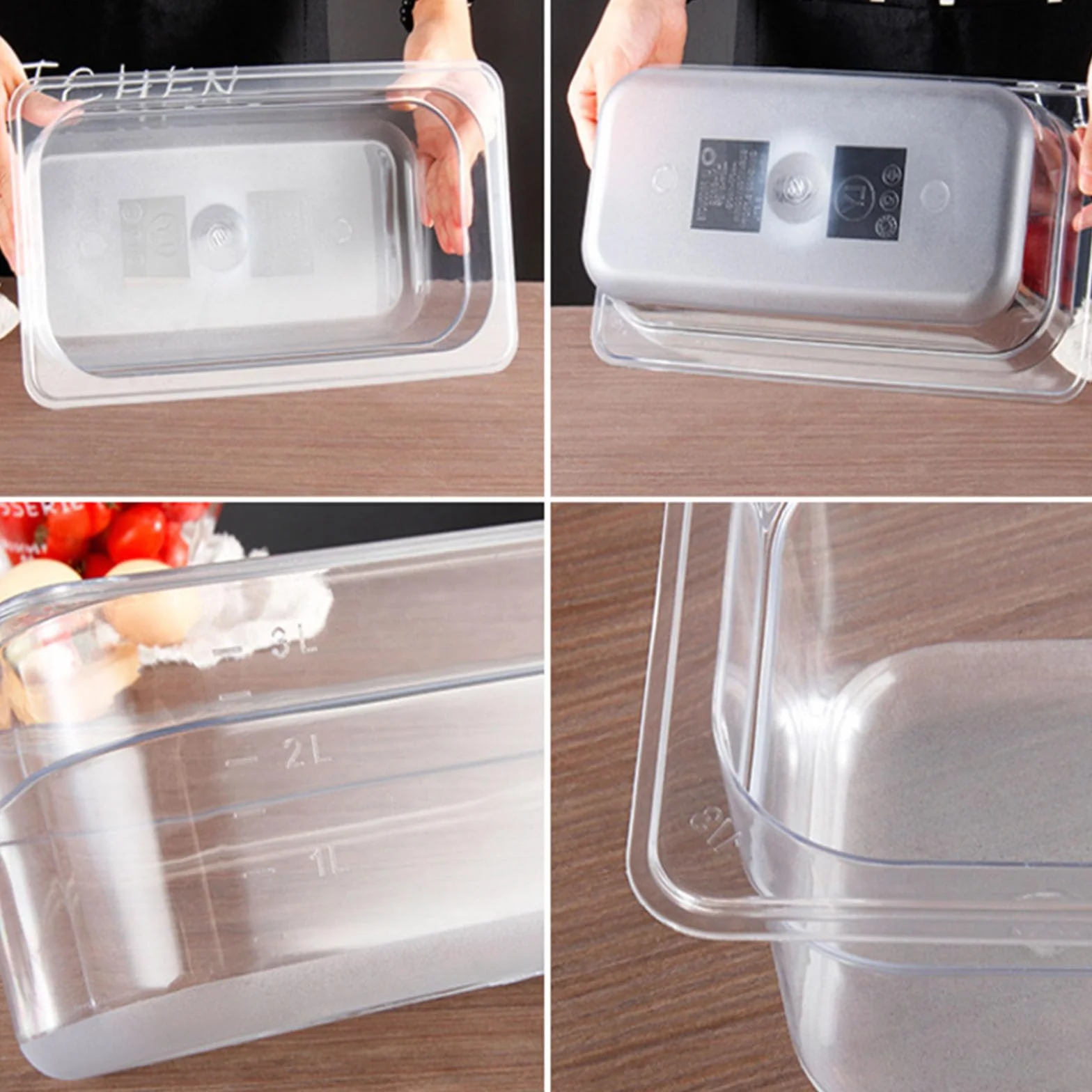 Recipiente de cocina de baja temperatura 12 L para cocción lenta