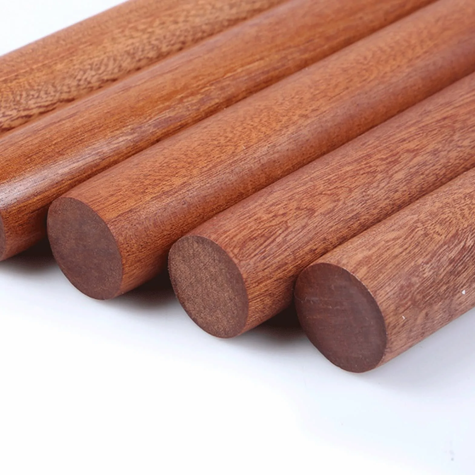 Rodillo de madera maciza for amasar harina y masa cocina