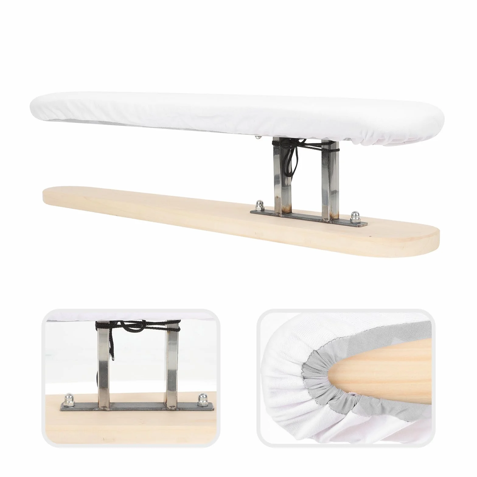 Veemoon Taburete de Planchado para Casa Tabla de Planchar Portátil Soporte Estable y Diseño Compacto para Camisas y Ropa