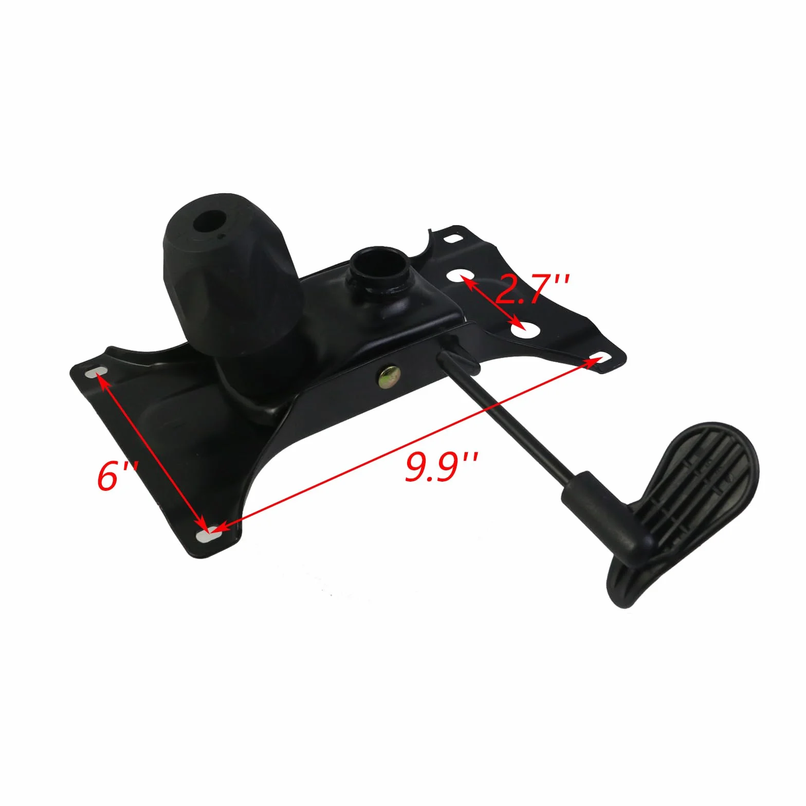 1 mecanismo de inclinación para silla de juegos, piezas de repuesto para silla de oficina, mecanismo de asiento giratorio de control de inclinación, 9.9 x 6 pulgadas (largo x ancho)