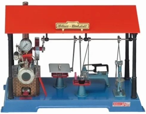 Usine de moteurs Ãƒ vapeur D141 (Description en allemand) by Wilesco