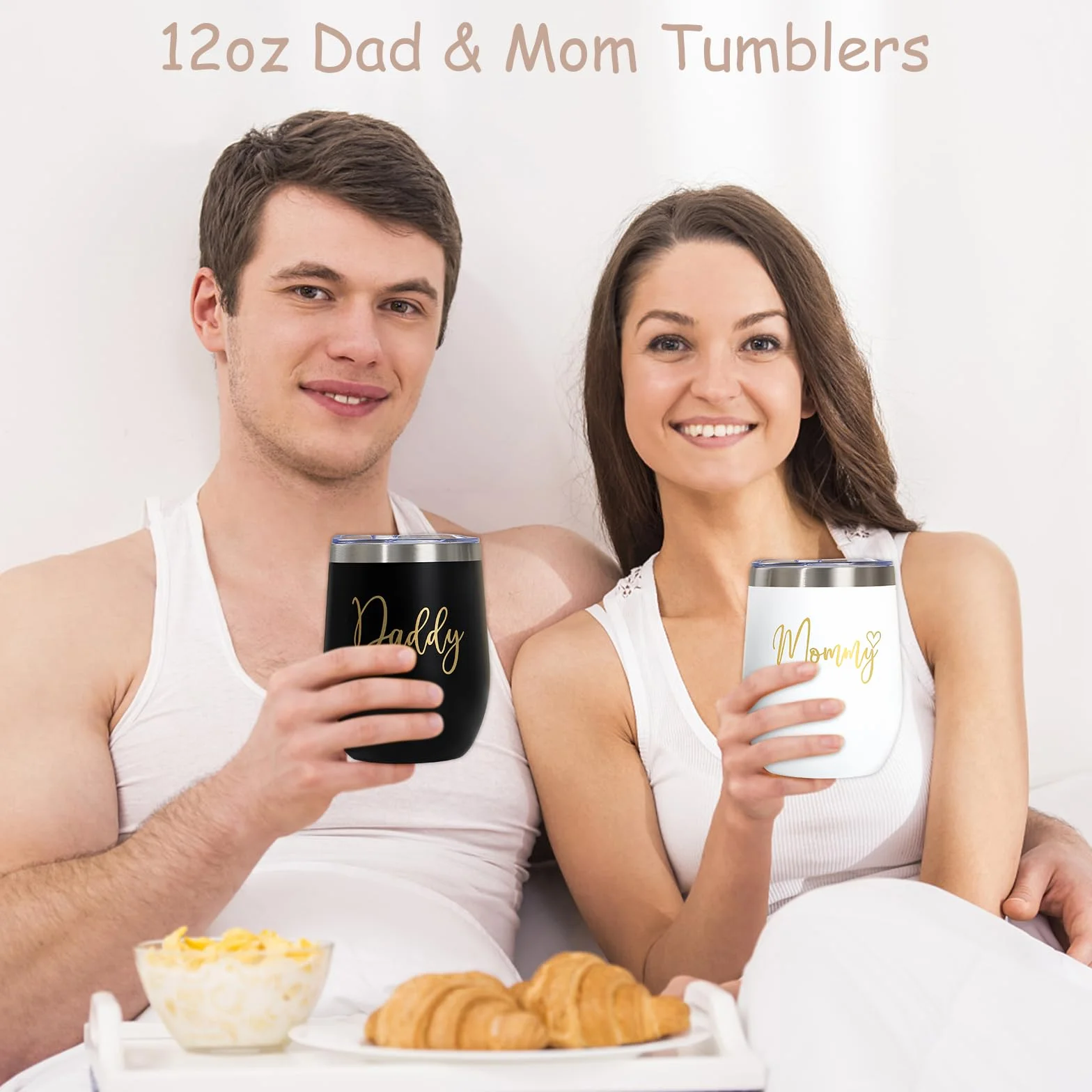Regalos para nuevas mamás para mujeres, regalo de embarazo de lujo para nuevos padres, regalos de revelación de género, juegos de bebé de elefante con vaso para mamá, papá, artículos esenciales para