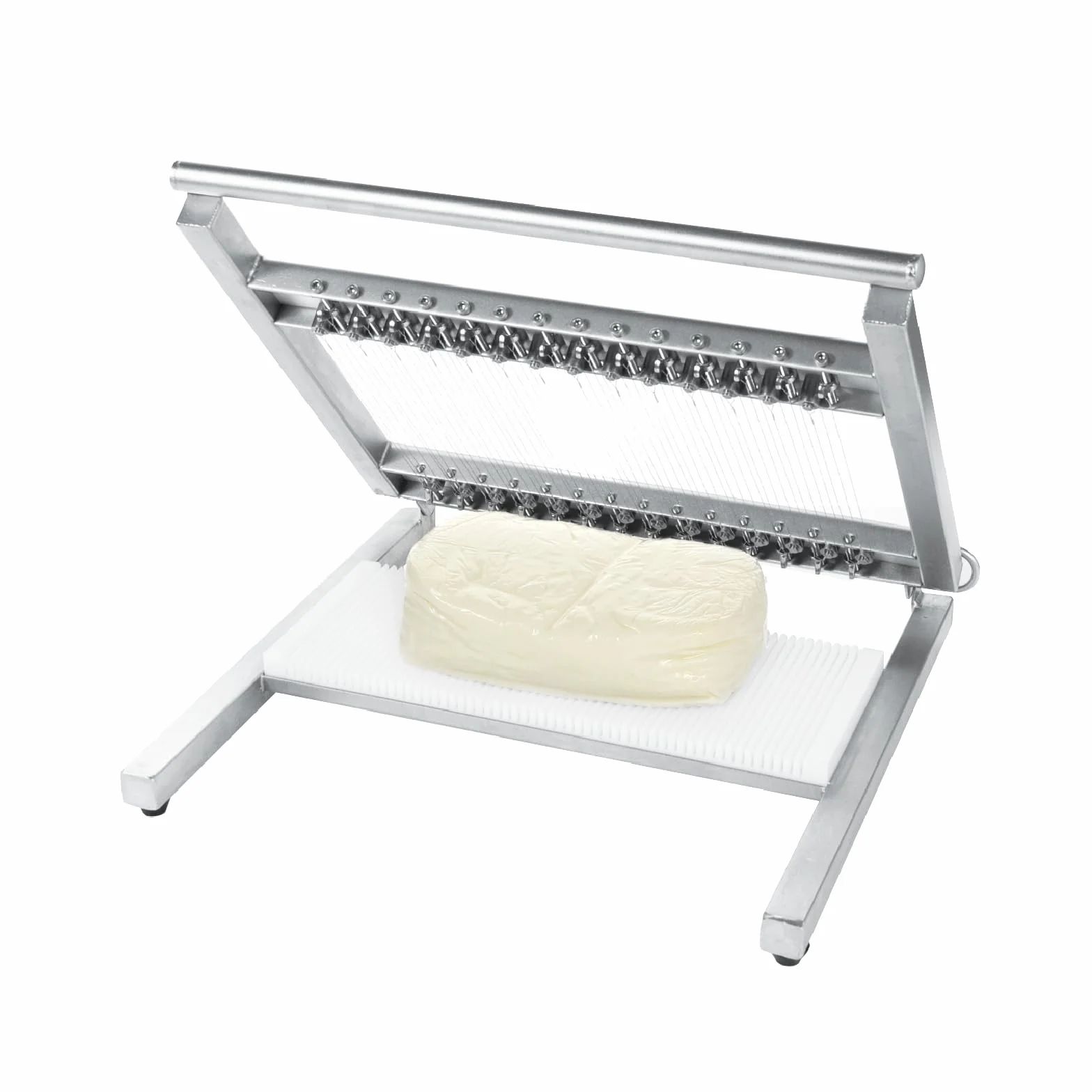 BOSKA Cortador de queso suave de acero inoxidable – Mozzarella – Ideal para queso suave, toffu y huevos – Multifunción a prueba de óxido