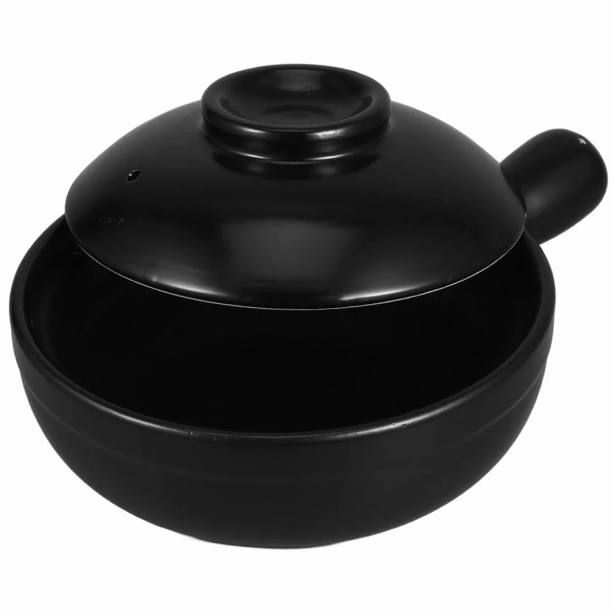 ULTECHNOVO Cazuela de Barro Tradicional Olla de Terracota con Tapa Ollas para Cocinar Arroz para Guisar para Uso Cocina