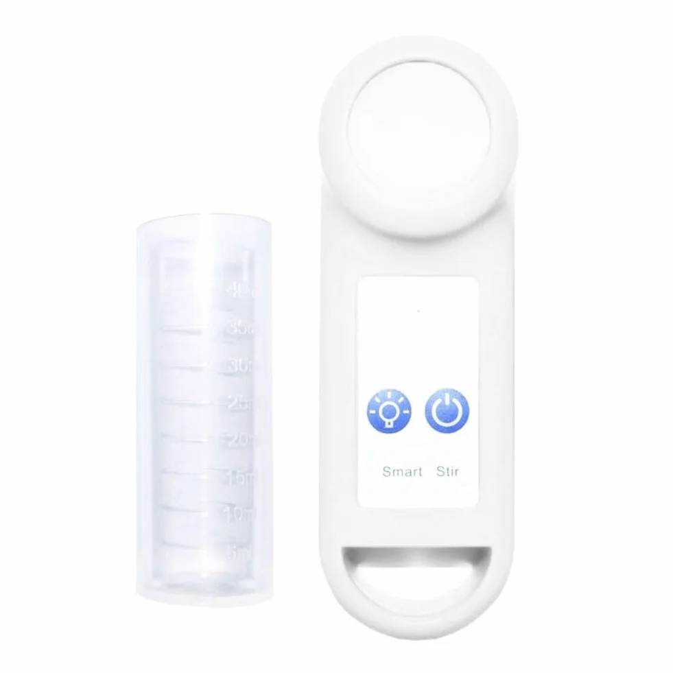 Dispositivo de agitación inteligente para pruebas de laboratorio, licuadora portátil con un solo toque, operación manos libres, herramienta de análisis de campo de volumen de 50 ml