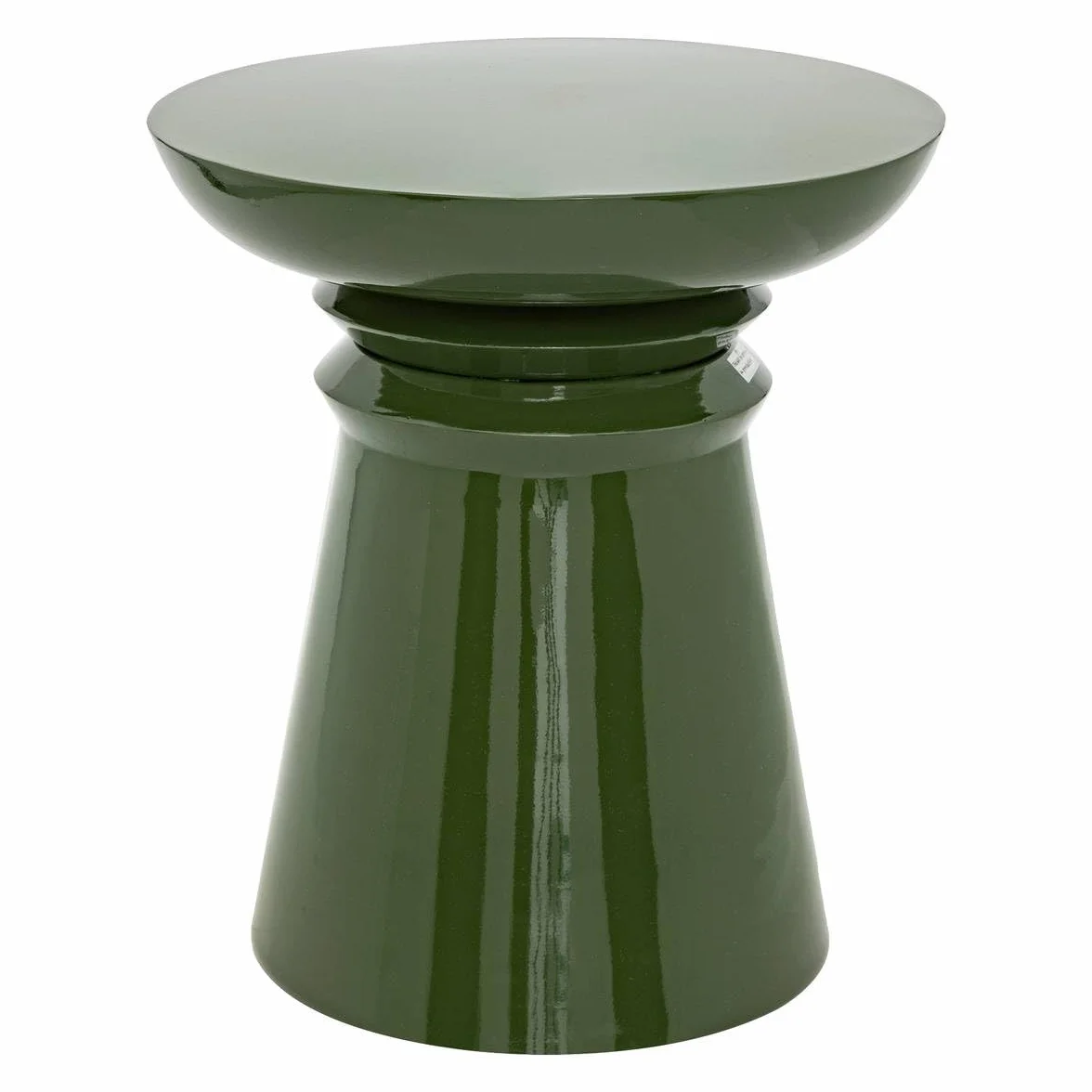 Atmosphera - Mesa Auxiliar Jaya Totem Metal Verde D38cm