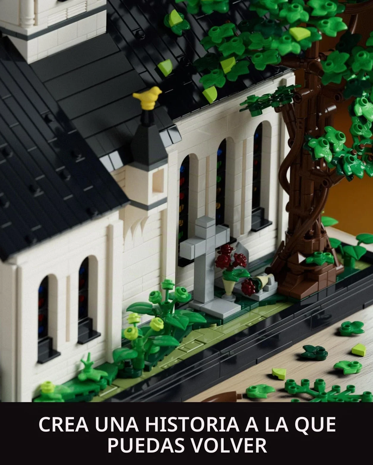 Nifeliz Iglesia Architecture Sets de Juguete de Construcción para Adultos, Colección de Maquetas de Iglesia de Estilo Rural, Decoración del Hogar Y Oficina (3,116 Piezas, NF10310)