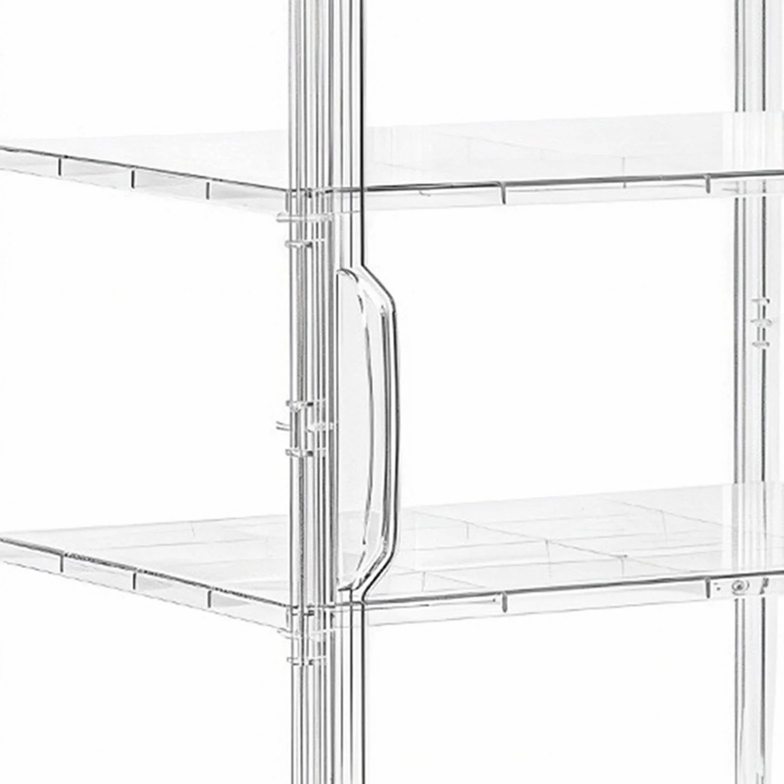 Expositor De Panadería Expositor Ajustable Transparente De Acrílico | Contenedor De Pan Para Encimera De Cocina para encimera, esquina, despensa, sándwich, tostada, hogaza, masa, bollo,