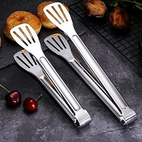 Pinzas para cocinar, Pinzas para Parrilla de Barbacoa, Herramienta para Barbacoa, Ensalada, Pan, Espaguetis, Pinzas para Servir Cocina