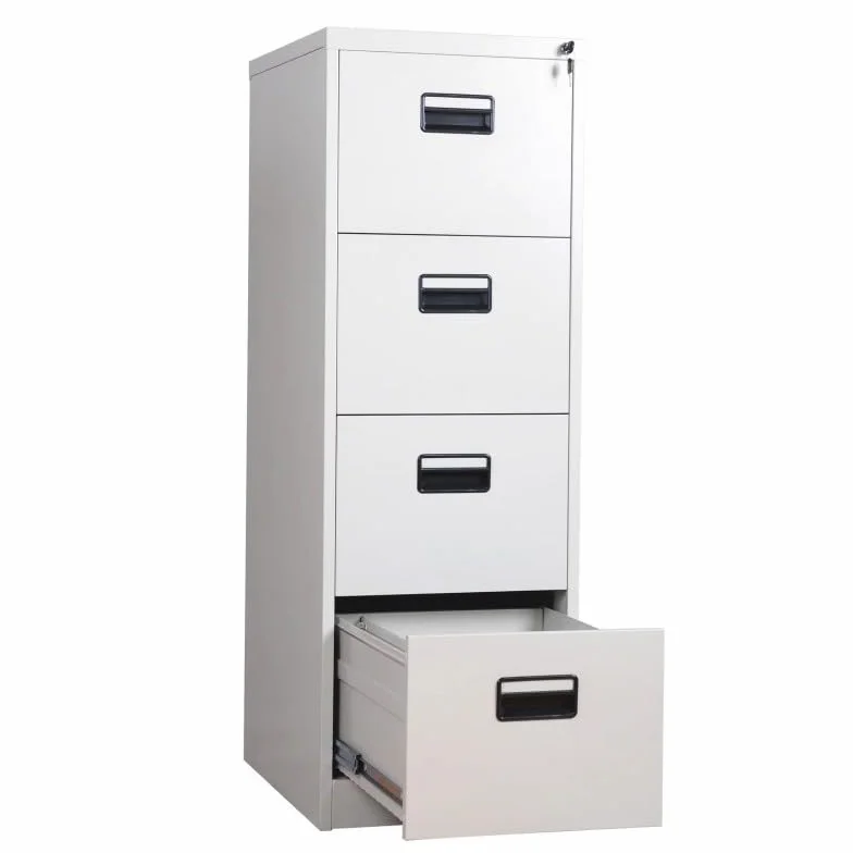 WORKOME Archivador Superstudio metálico con 4 cajones Acabado Gris CLAR