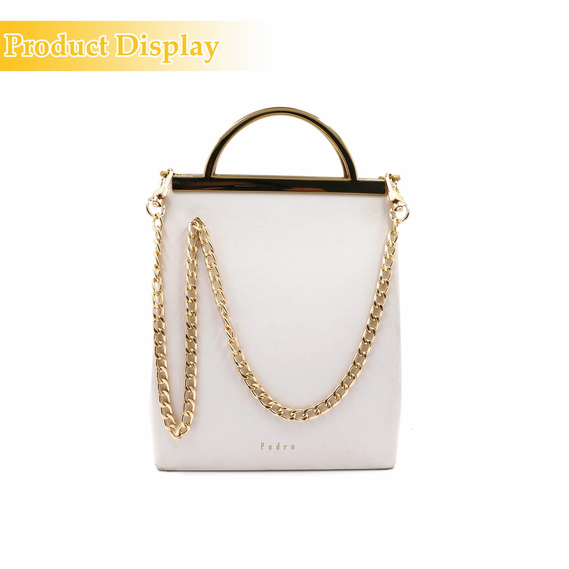 CiciIng Cadena para Bolsos de Oro 60 cm
