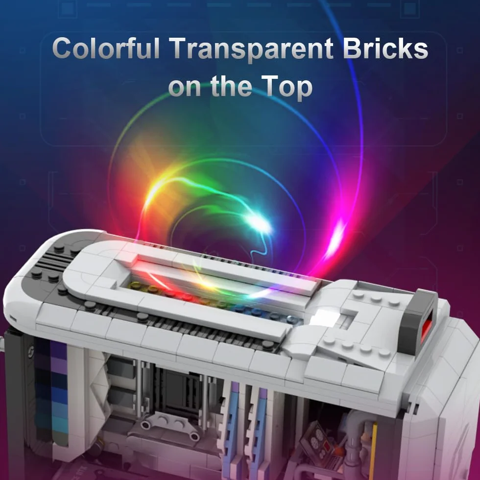 PAN TASY BRICKKK Ordenador de Sobremesa, Set de Bloques para Adultos | Torre de PC detallada con componentes internos, modelo tecnológico para construir, coleccionar y exponer