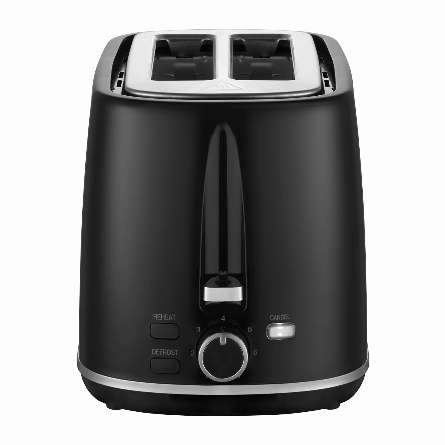 Concept TE2075 Tostadora eléctrica 930 W 7 niveles de bronceado Función de descongelación/calentamiento/función de calor instantáneo Expulsión y apagado automáticos del pan Negro