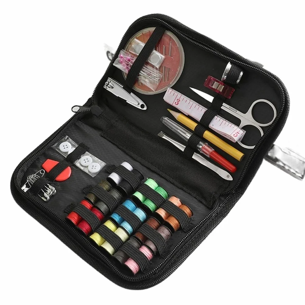 Caja de Costura, Kit de Costura, Herramientas de Costura para el hogar, Costura a Mano, Caja de Almacenamiento de Costura