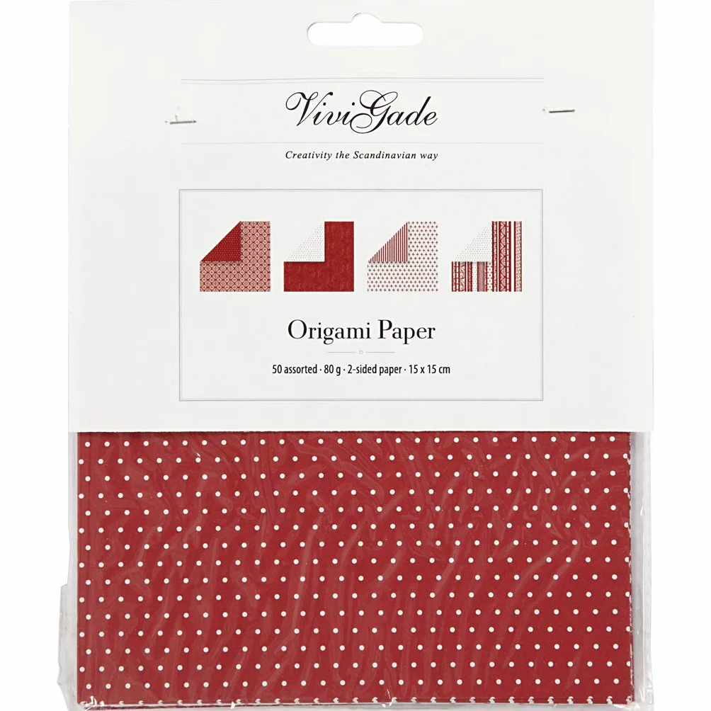 Design Copenhagen Papel Origami 15x15 cm 50 Hojas