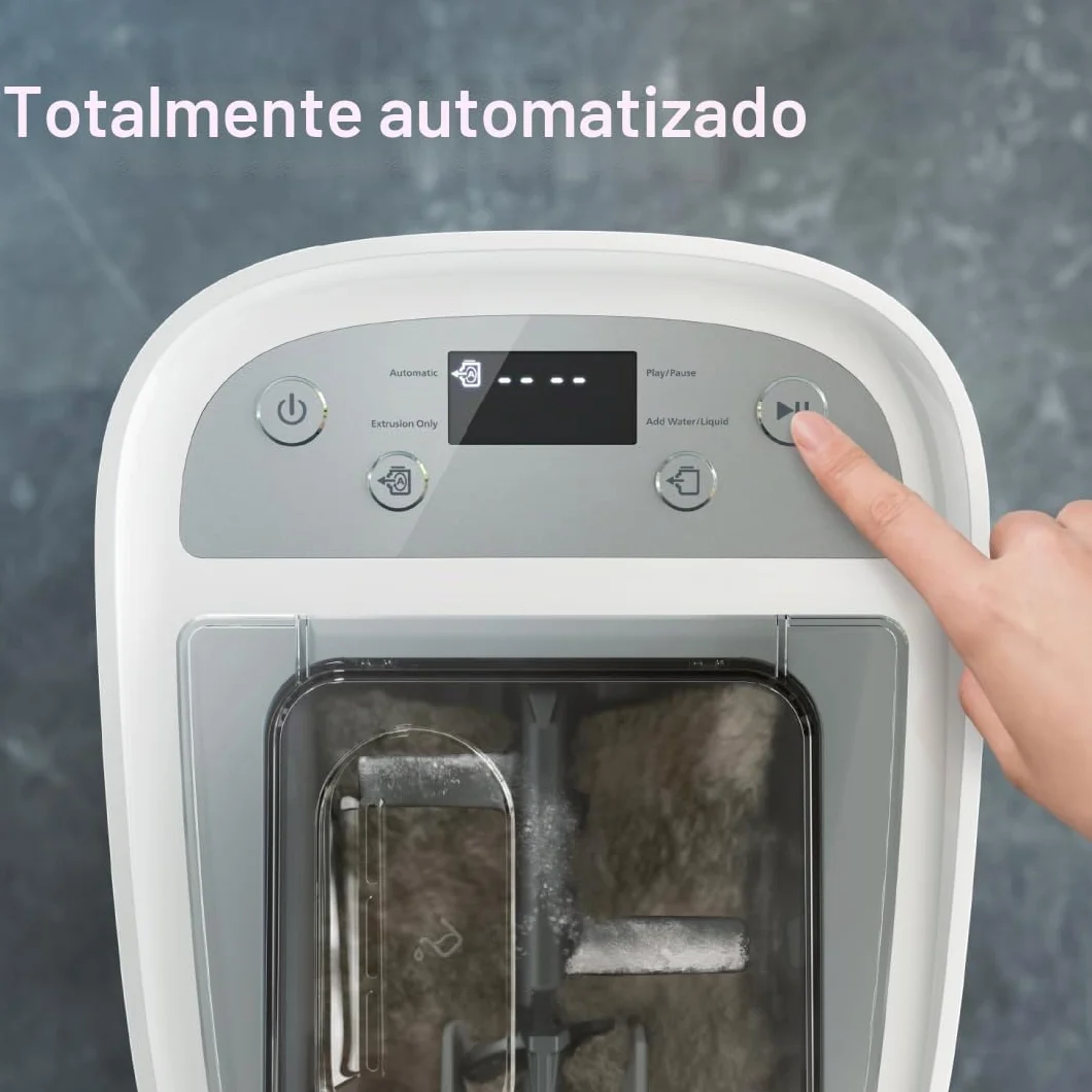 Philips 7000 Series Pasta Maker, ProExtrude Technology 150W, 8 discos, hasta 8 porciones, aplicación NutriU, blanco, (HR2660/03)
