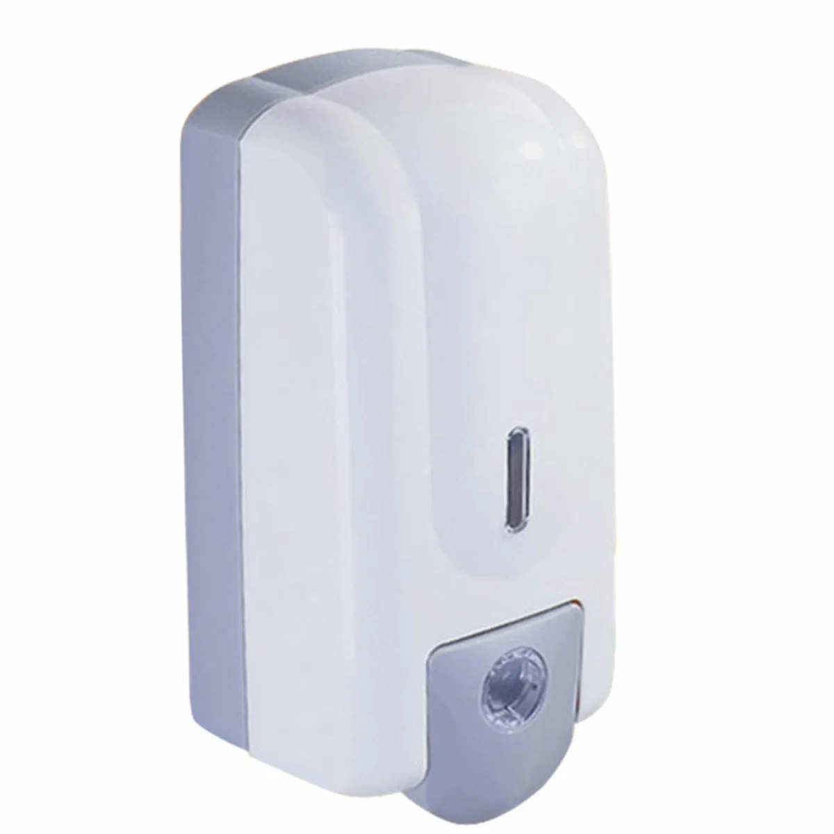 Cabilock Dispensador de Jabón Líquido Manual de Pared Recargable y Ecológico para Baño Ducha y Hotel Soporte para Gel Champú y Loción Diseño Práctico y Reutilizable