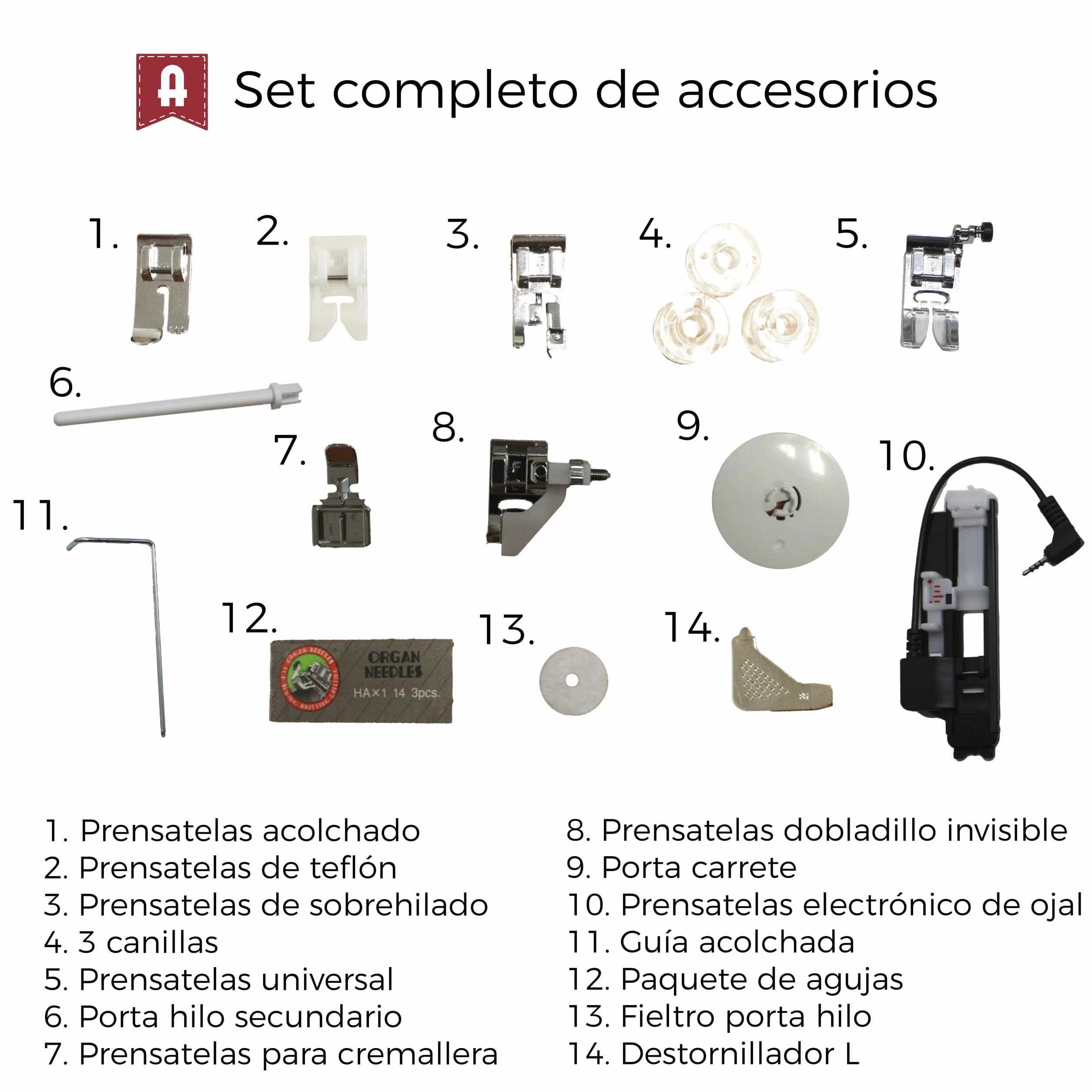 Máquina de Coser Alfa Core Heavy Duty