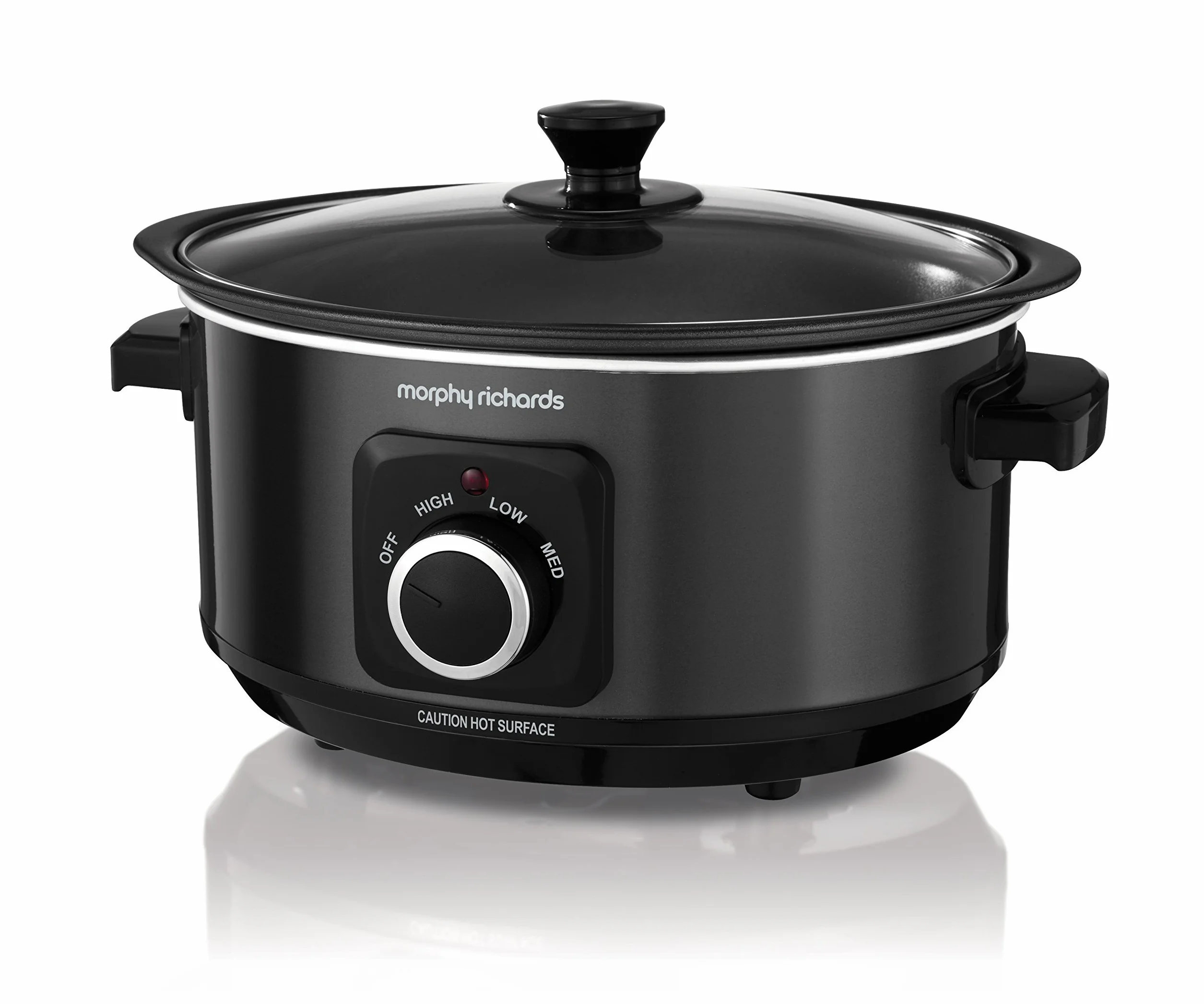 Morphy Richards Sear and Stew 460012 Olla de Cocción Lenta 3.5 L Negro