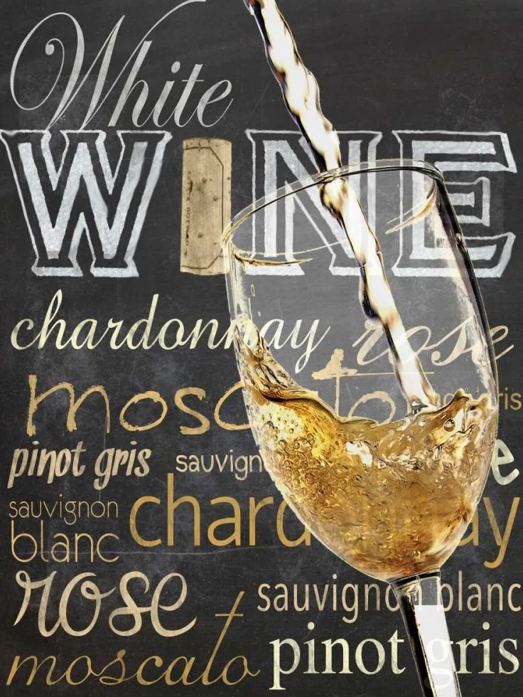 ART-PRINT-on-matte-paper-220gr- Copa de vino Blanco Gibbons Lauren - Espíritus vertical Imagen Vino Sprirts Gibbons Lauren Kitchen Fine Art Print 32_X_24_in