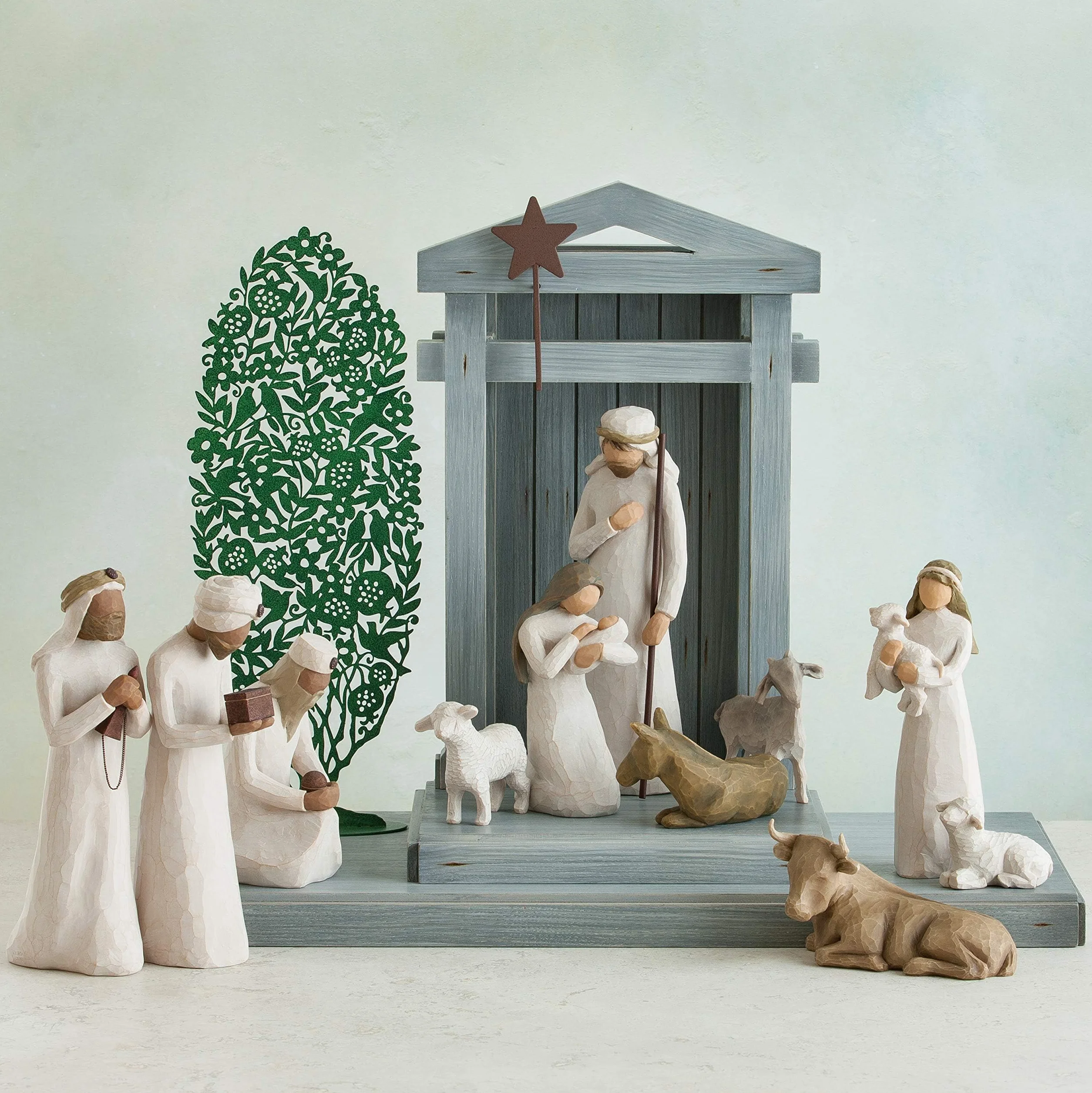 Willow Tree Figura de Reyes Magos: Melchor, Gaspar y Baltasar, Home Deco, Enesco