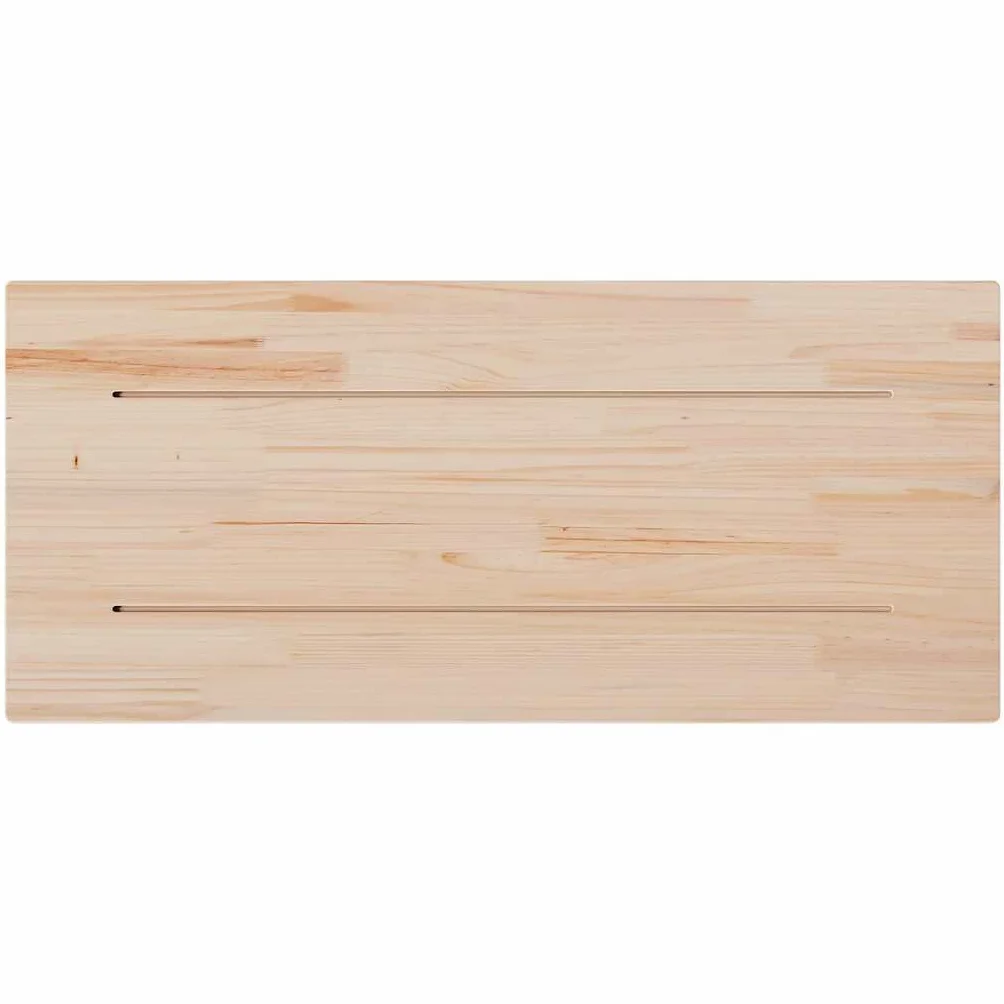 Genérico Tablero de Mesa Rectangular Madera Maciza Pino 90x40x2,5 cm,Accesorios para mesas,Tableros para mesas-847429