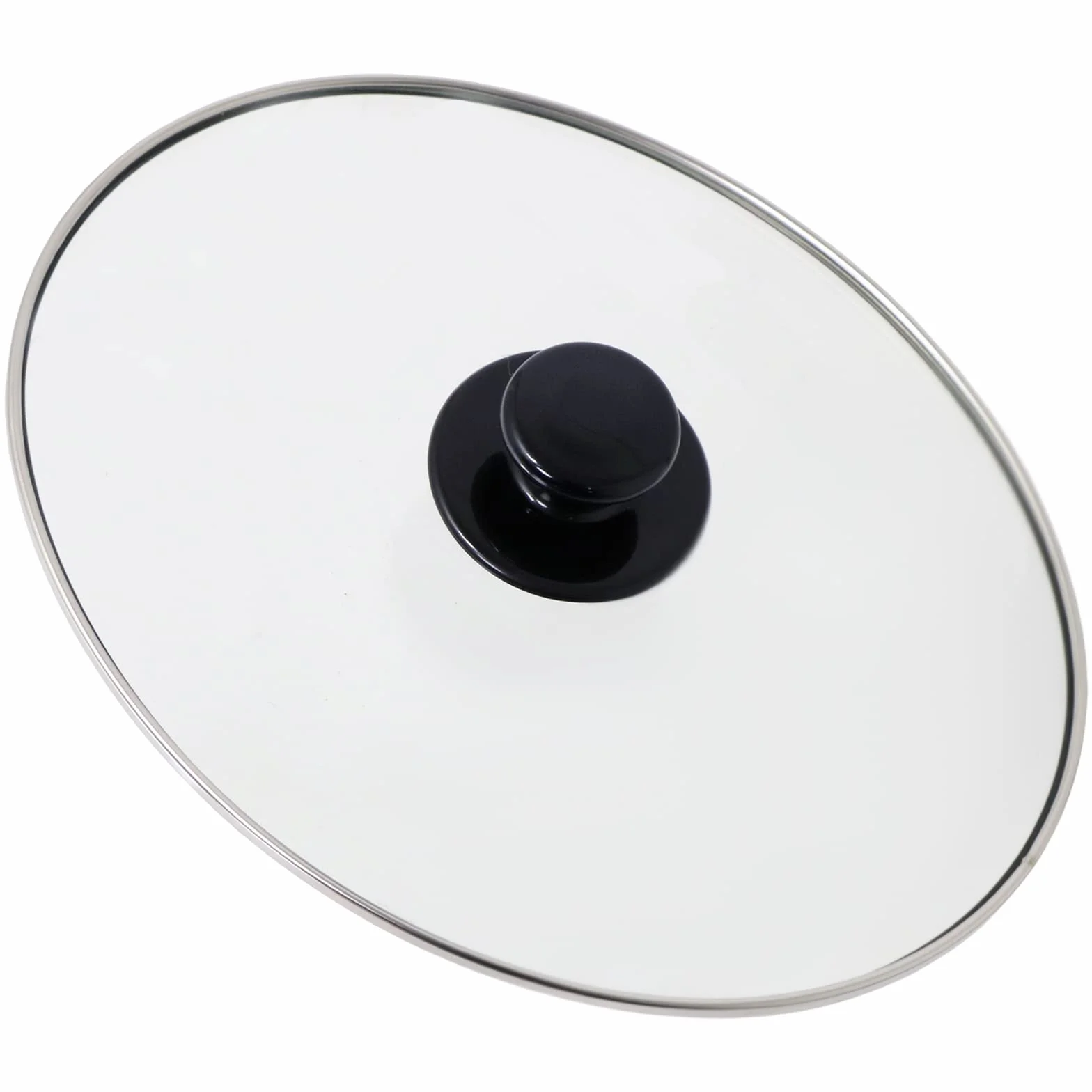 Morphy Richards 3.5L Tapa de vidrio ovalada y manija de perilla para olla de cocción lenta