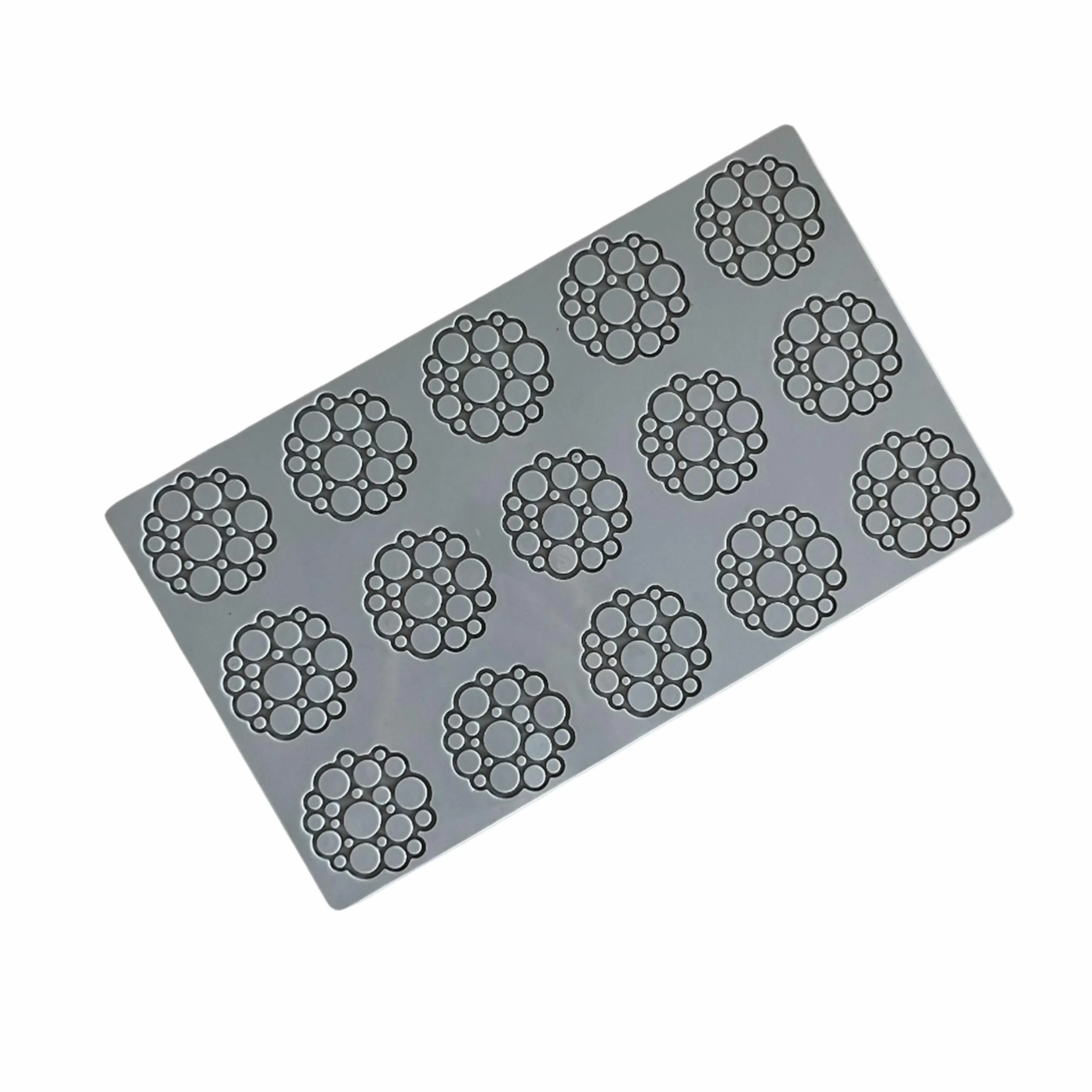 Molde de silicona para decoración Circles 2 círculo PR005 Pavos